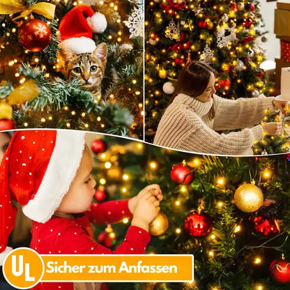 Wasserfall-Lichter für Weihnachtsbaum Mivoza Deutschland
