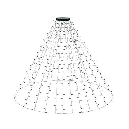 Wasserfall-Lichter für Weihnachtsbaum Mivoza Deutschland