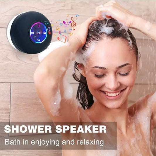 Wasserfester Bluetooth-Duschlautsprecher – Superstarkem Wand-Saugnapf Zorenza