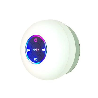 Wasserfester Bluetooth-Duschlautsprecher – Superstarkem Wand-Saugnapf Zorenza