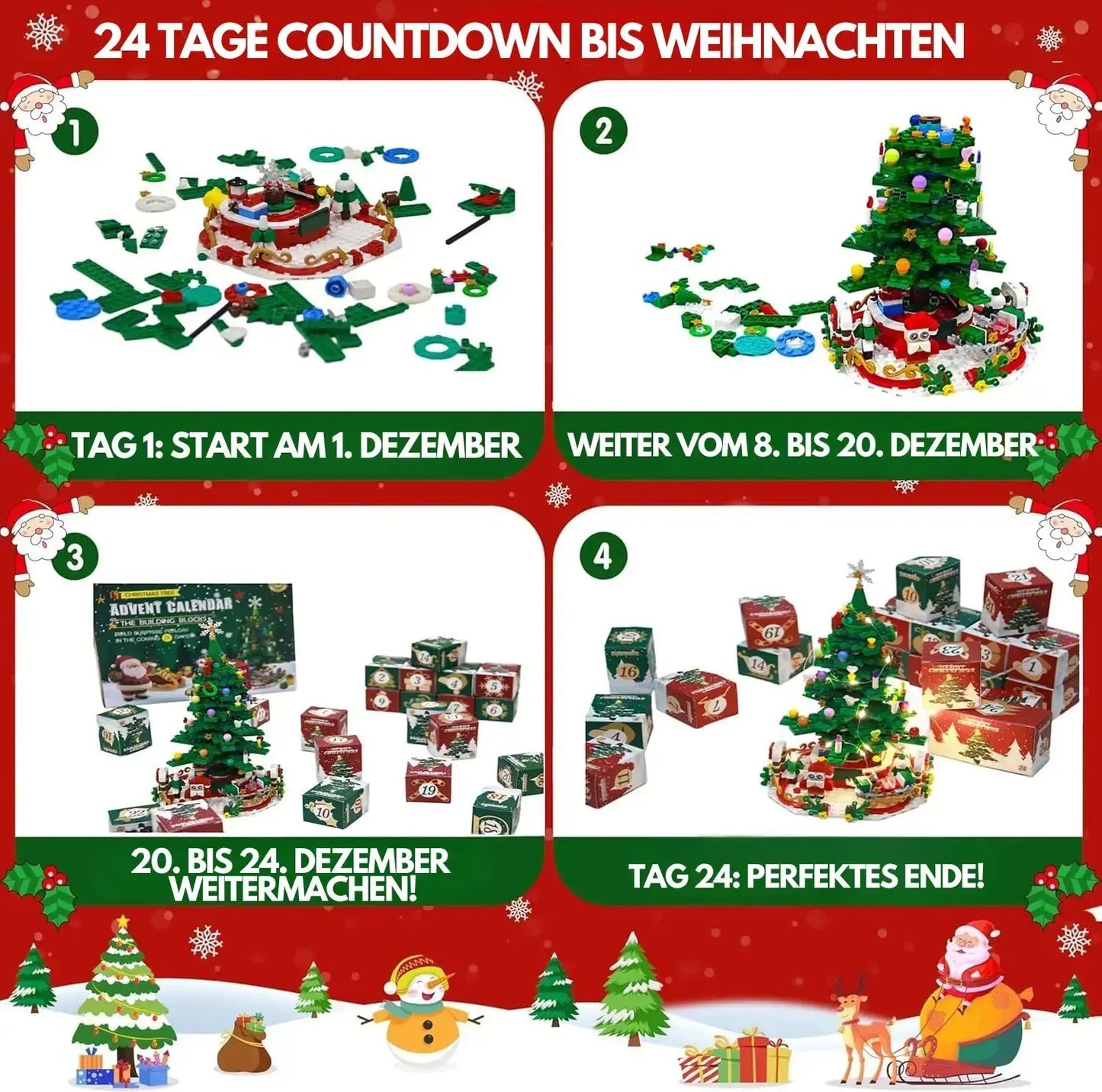 Weihnachtsbaum-Bauset Mivoza Deutschland