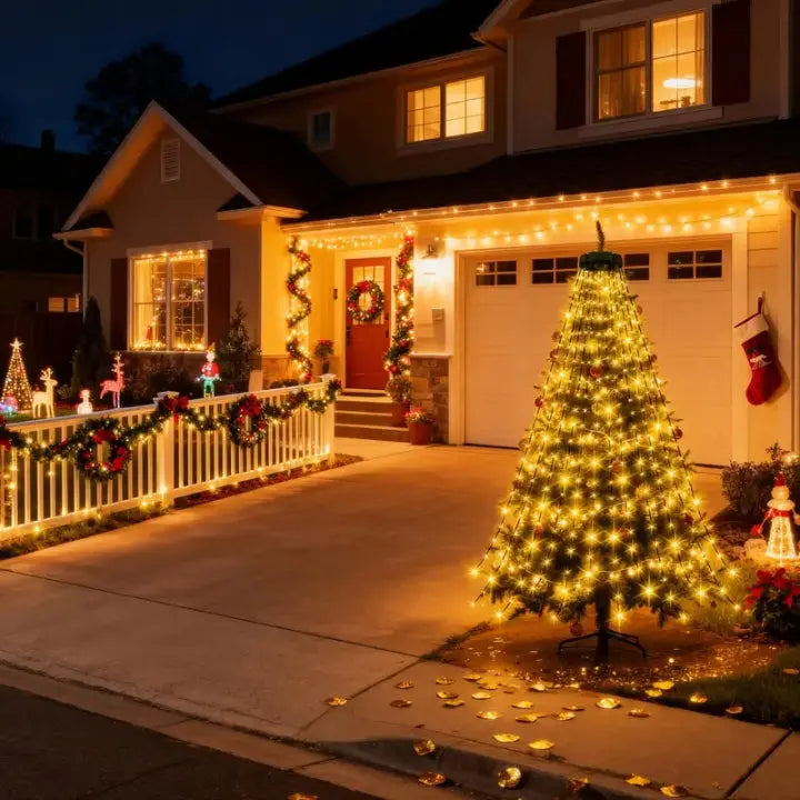 Weihnachtsbaum-Lichtstränge mit Fernbedienung Zorenza