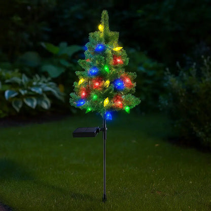 Wetterfester Solar-Weihnachtsbaum | Strahlend schön für Wintertage Mivoza Deutschland