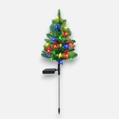 Wetterfester Solar-Weihnachtsbaum | Strahlend schön für Wintertage Mivoza Deutschland