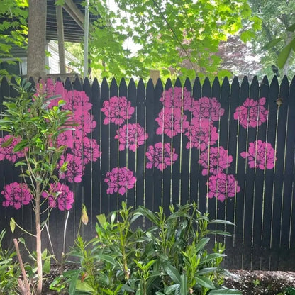 Wiederverwendbare Blumen-Schablone für Garten & Zaun-Deko Zorenza