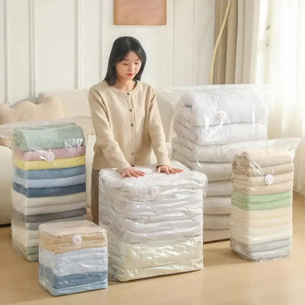 Wiederverwendbare Vakuumbeutel | Ohne Pumpe, platzsparend & robust Zorenza