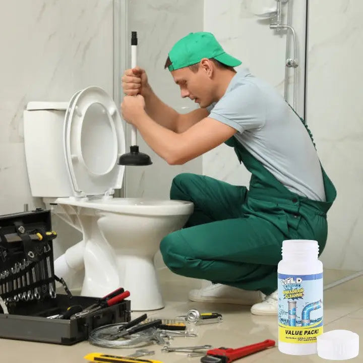 Wild Tornado Rohr- & Abflussreiniger – Gründliche Pflege für Spüle & Waschbecken (2er-Set) Zorenza