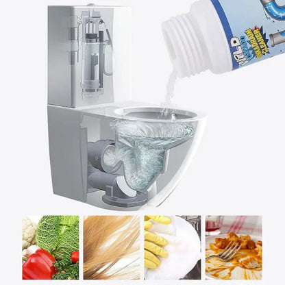 Wild Tornado Rohr- & Abflussreiniger – Gründliche Pflege für Spüle & Waschbecken (2er-Set) Zorenza