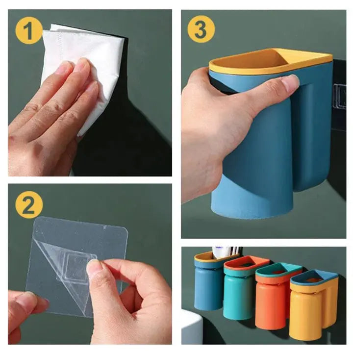 Zahnbürstenhalter zur Wandmontage