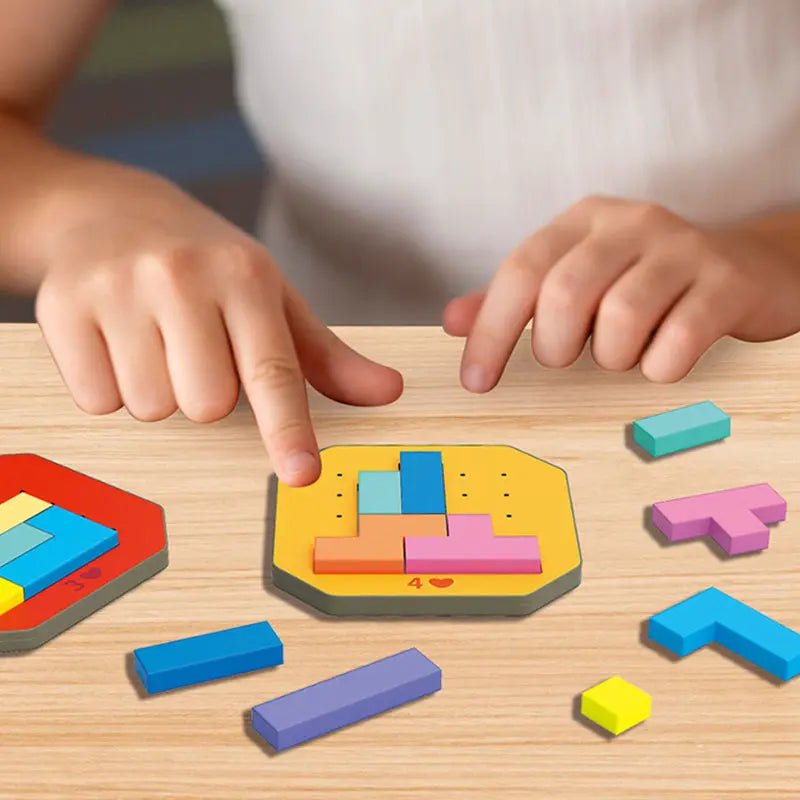 Kinder-Puzzlespiel — Kreativität und Denkstärke fördern Zorenza