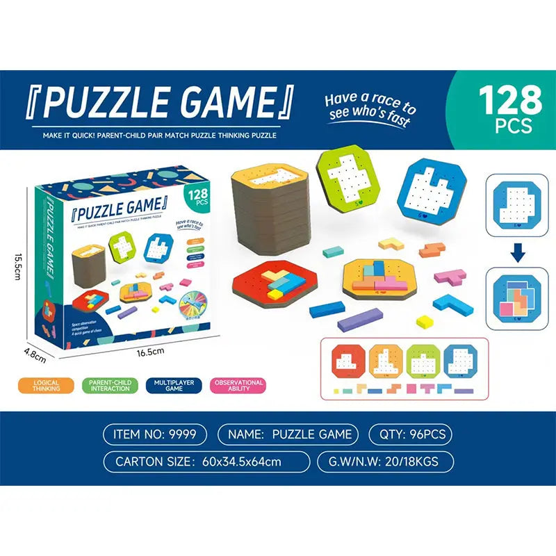 Kinder-Puzzlespiel — Kreativität und Denkstärke fördern Zorenza