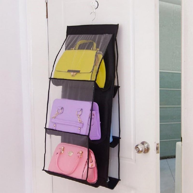 Beidseitige Hängende Aufbewahrungstasche – Sechsschicht-Organizer für Handtaschen Zorenza