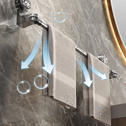 Ausziehbare Handtuchstange | Verstellbar & edler Edelstahlfinish Zorenza