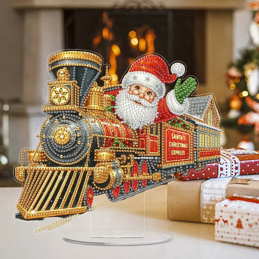 DIY Bastelset Diamond Painting — Persönlicher Schmuck für den Weihnachtsbaum Mivoza Deutschland