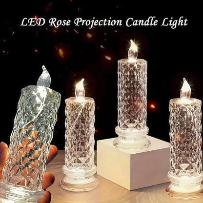 LED-Kerzenlichter 4er-Set | Stimmungsvolles, flammenfreies Licht Zorenza