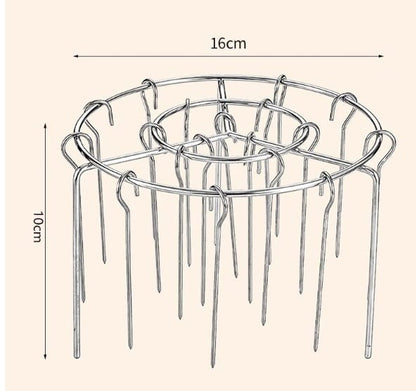 Grill-Set für Heißluftfritteusen — knusprig genießen ohne Rauch Zorenza