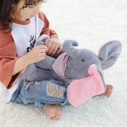 Plüsch-Elefant mit Musik – Bewegliche Ohren & Garantiertes Kinderlachen Zorenza