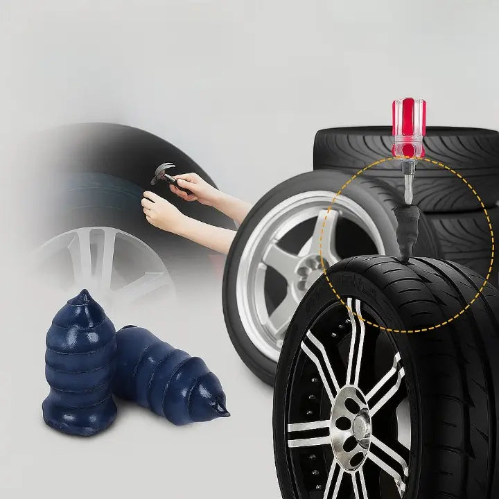 20 Stück Reifennagel-Set zur Reparatur von Gummireifenpannen Zorenza