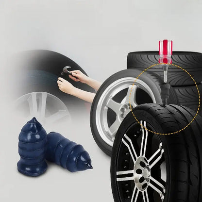 20 Stück Reifennagel-Set zur Reparatur von Gummireifenpannen Zorenza