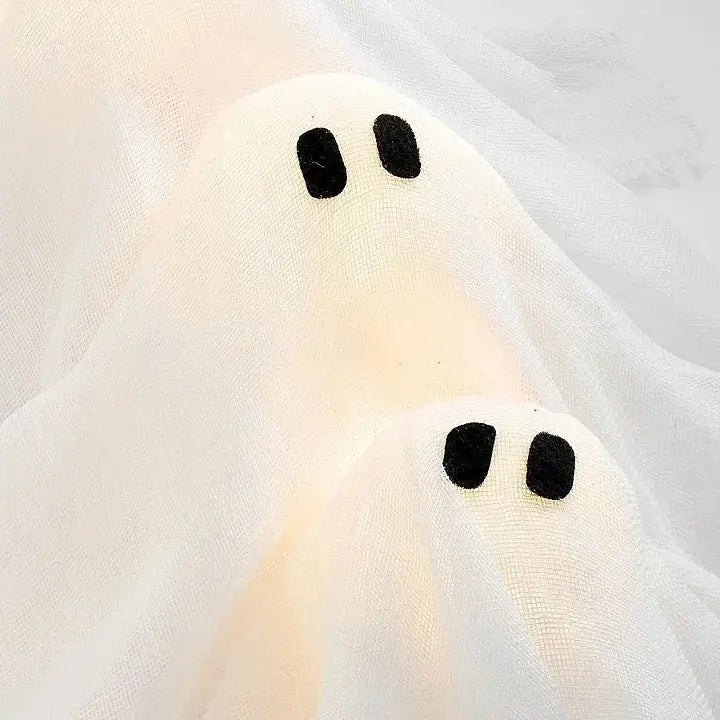 Halloween-Deko-Kranz — Geheimnisvoller Geistglanz für Stimmung Zorenza