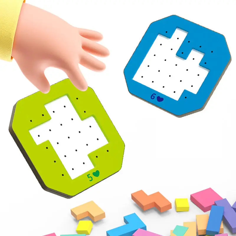 Kinder-Puzzlespiel — Kreativität und Denkstärke fördern Zorenza