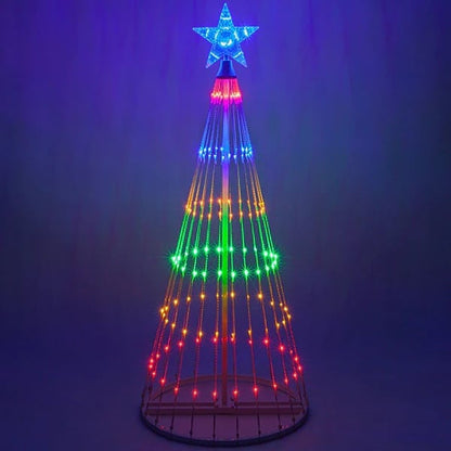 Außen-LED-Lichterkette — Bunte Atmosphäre per Fingertipp schaffen Zorenza