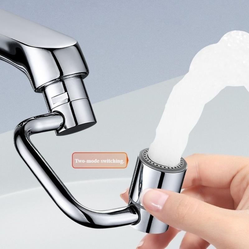 1440° Wasserhahnverlängerung mit 2 Sprühmodi Zorenza