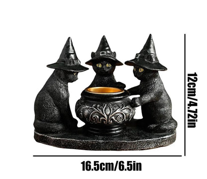 Kerzenhalter — geheimnisvolle Stimmung für Halloween Zorenza