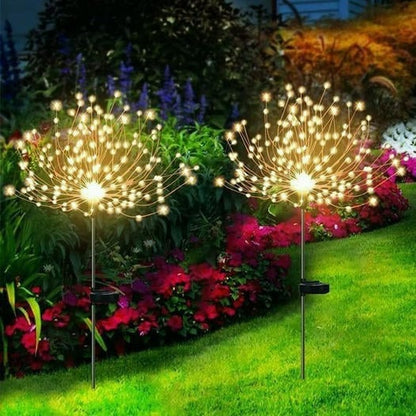 1+1 Graits - Solar Feuerwerk Lichterkette Zorenza