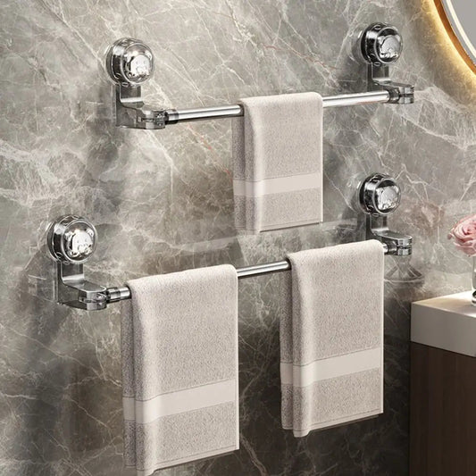 Ausziehbare Handtuchstange | Verstellbar & edler Edelstahlfinish Zorenza