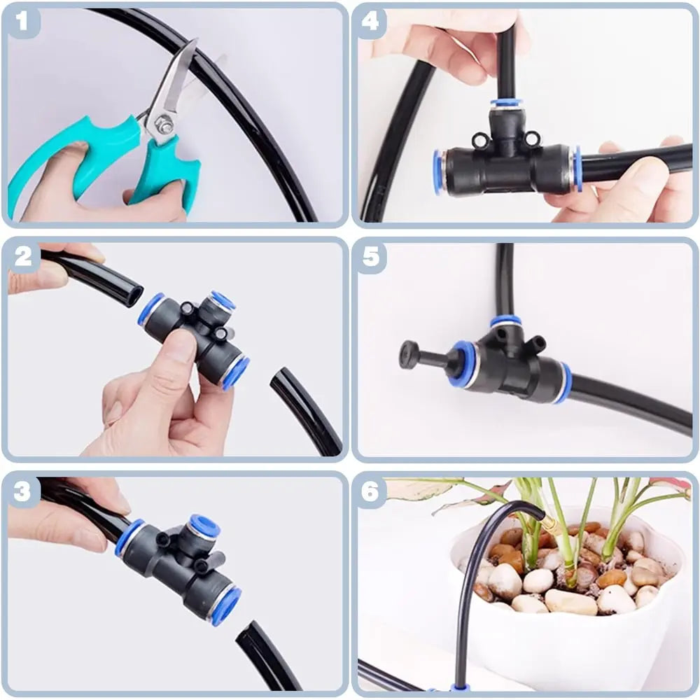 Automatisches Bewässerungssystem für Garten & Balkon – Spart Zeit & Wasser Zorenza