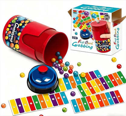 Perlen-Greif-Bingo Spiel | Schnelles Reaktionsspiel für Gruppen Zorenza