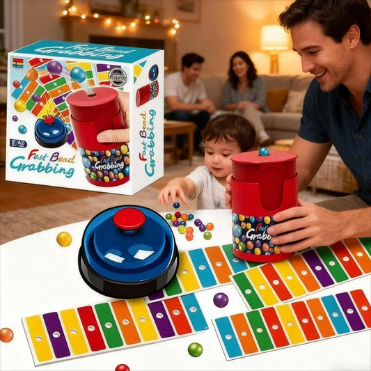 Perlen-Greif-Bingo Spiel | Schnelles Reaktionsspiel für Gruppen Zorenza