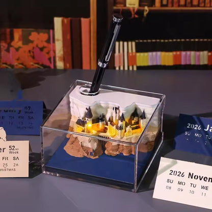 3D Hogwarts Schloss-Kalender | Magischer Advent mit sanftem Licht Zorenza