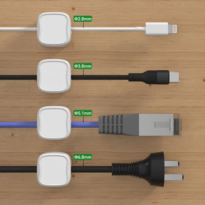 🔥Magnetic Cord Organizer, Easy Secure Adhesive Cable Management Zorenza