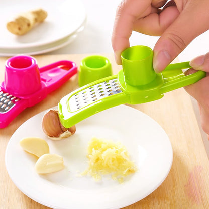 1+1 GRATIS | Praktische Knoblauchpresse – Ideal für kleine Portionen & hausgemachte Gerichte Zorenza