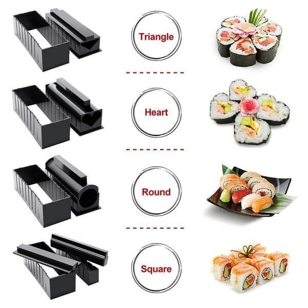 Sushi-Formset — Perfekte Rollen im Handumdrehen Zorenza