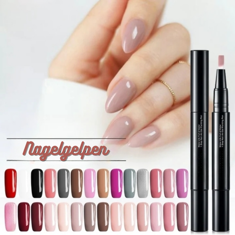 Gel-Nagellack Set | 28 strahlende Farben & Präzisionspinsel Zorenza