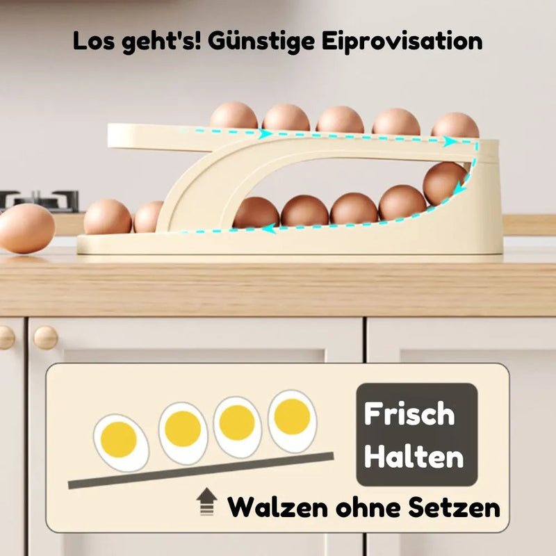 Eierablagegestell – Platzsparende Eiaufbewahrung mit einfachem Zugriff Zorenza