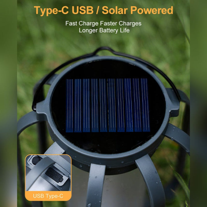 🌞2025 Summer Sale🔥Solar Lantern Outdoor Light with 4 Modes Mivoza Deutschland