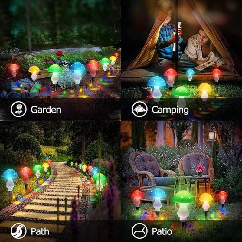🏆2025 Super Value Set(50% OFF)Outdoor Solar Mushroom Lights Set Mivoza Deutschland