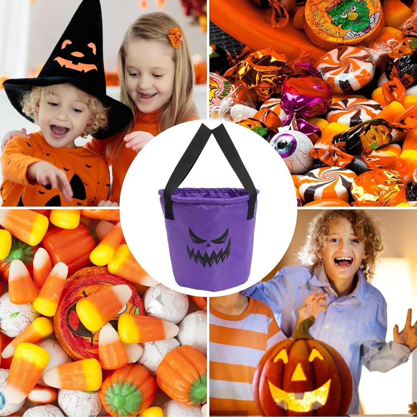 Halloween-Korb — Sicheres Leuchten für kleine Geister Zorenza