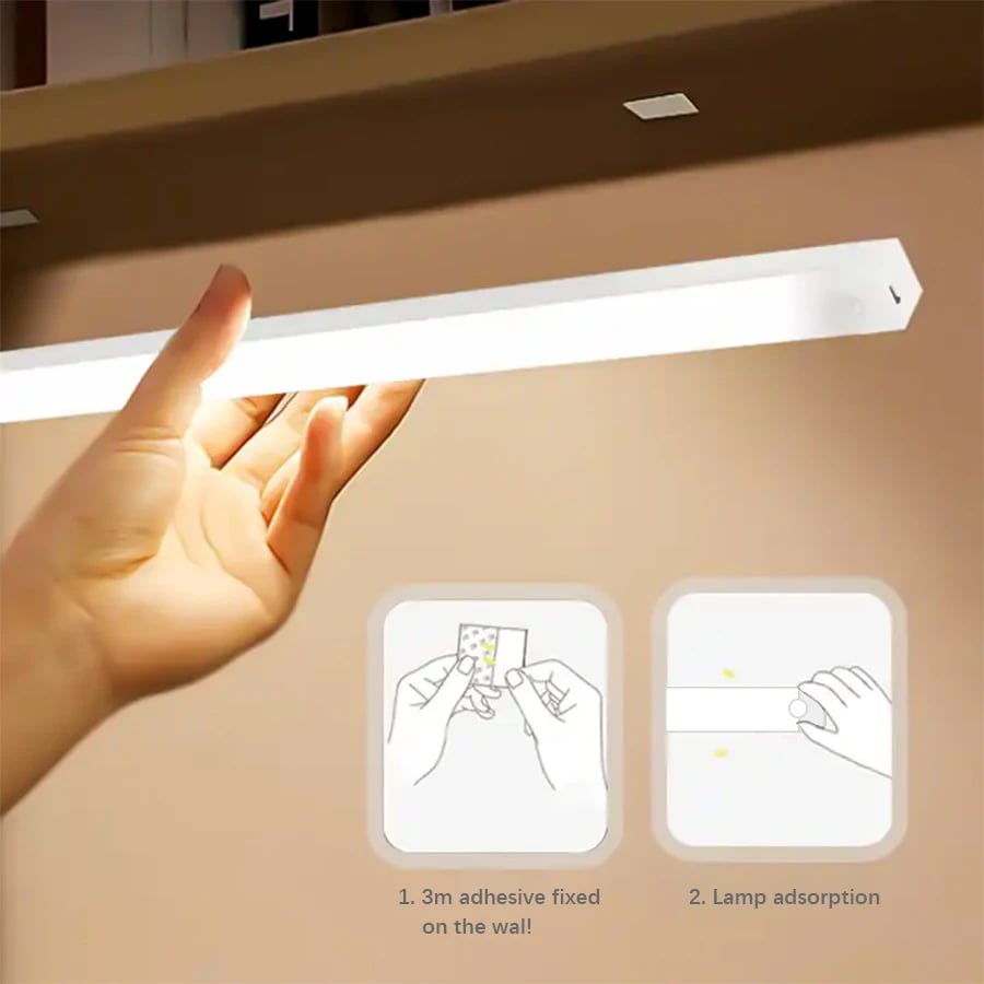 Punch-free Smart Sensor Magnetic Rechargeable LED Lights Zorenza