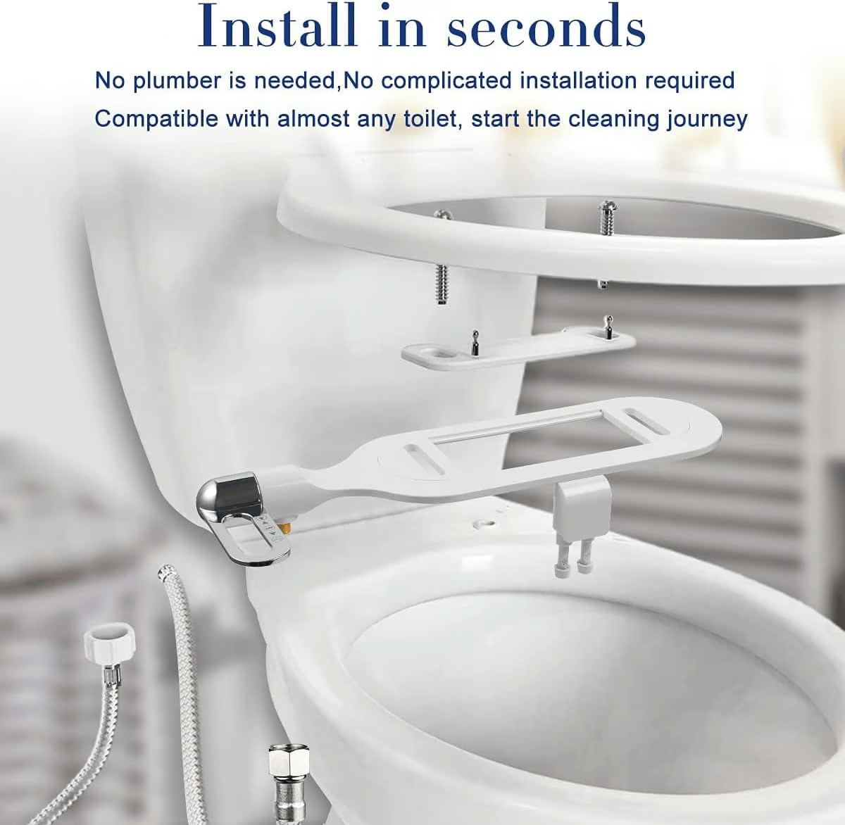 Bidet | Sanfte Reinigung, Umweltfreundlich & Komfortabel Zorenza