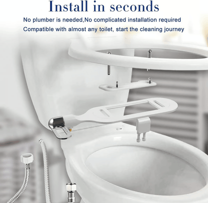 Bidet | Sanfte Reinigung, Umweltfreundlich & Komfortabel Zorenza