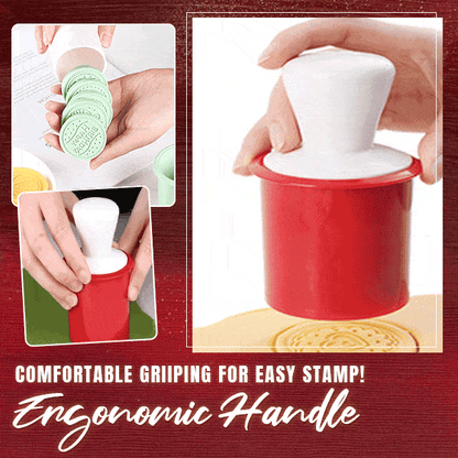 🎉Non-Stick Cookie Stamp & Cutter(6 Styles Set) Zorenza