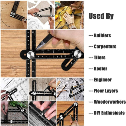12-fold Multi Angle Measuring Ruler Mivoza Deutschland