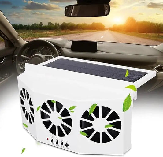 Solarbetriebener Auto-Ventilator – Kabellos & Kompakt Zorenza