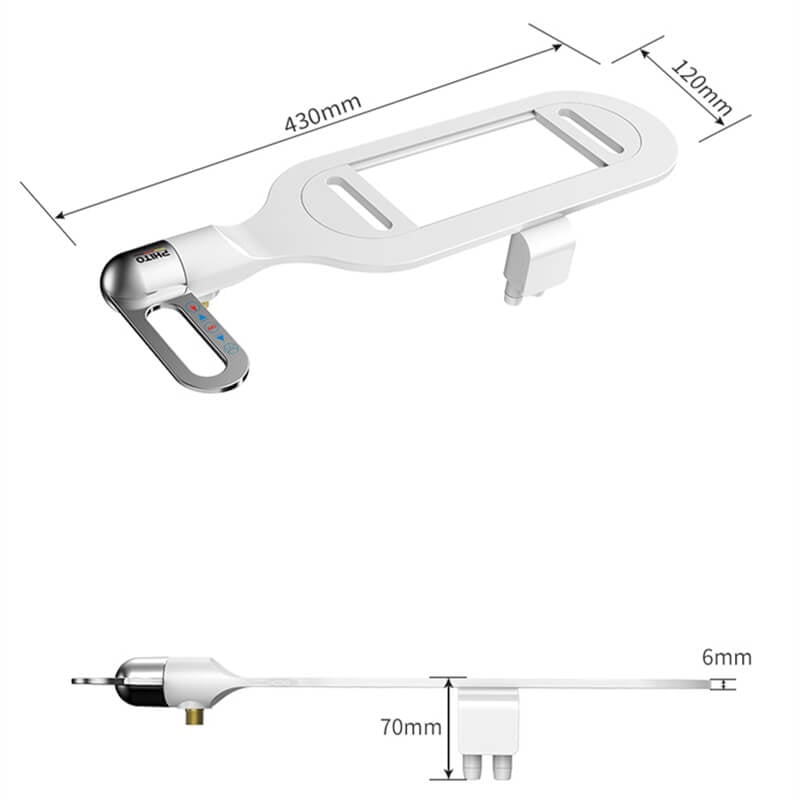 Bidet | Sanfte Reinigung, Umweltfreundlich & Komfortabel Zorenza