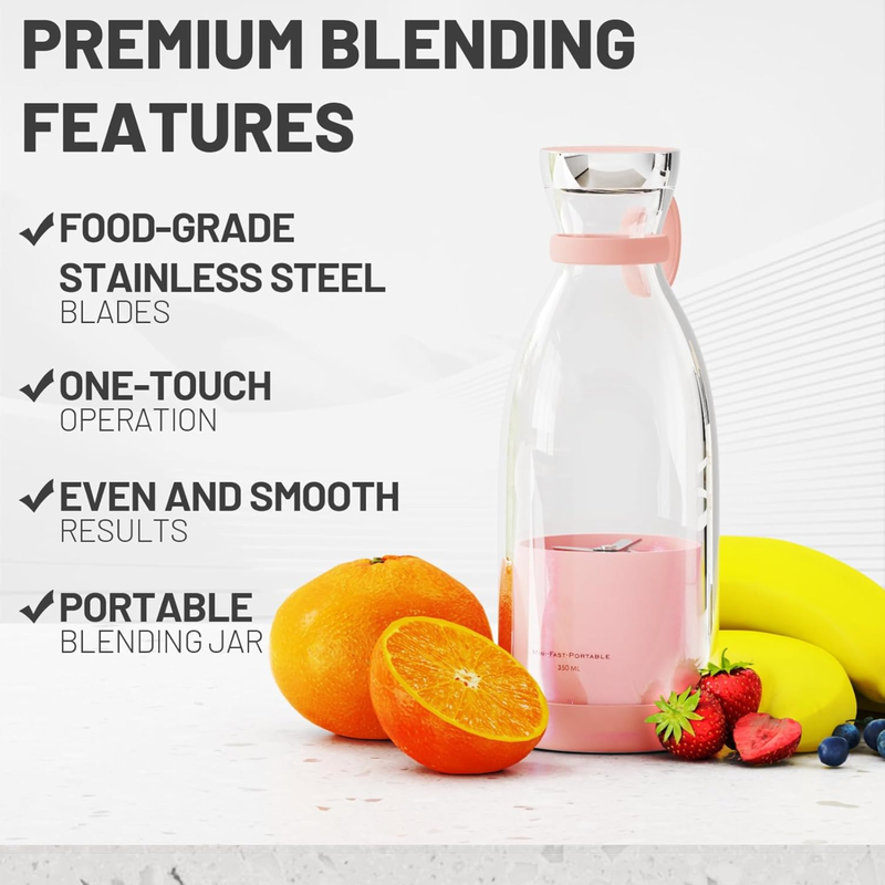 Tragbarer Mixer — Frische Smoothies überall genießen Zorenza